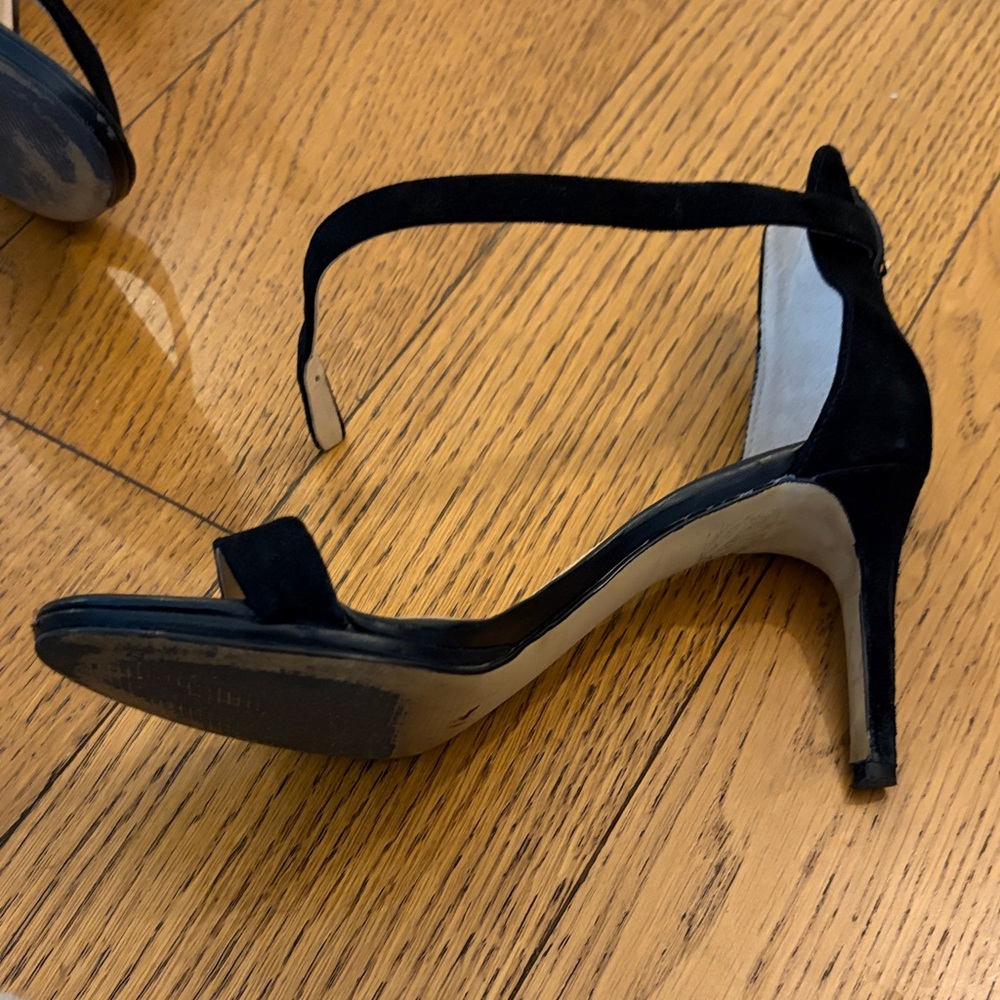 Banana Republic Black Suede Heels